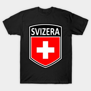 Flag Shield - Svizera T-Shirt